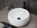 Раковина Gid N9140 51213 накладная белая 40x40x15.5