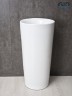 Раковина Gid Nb130w 81118 накладная белая 41x41x85