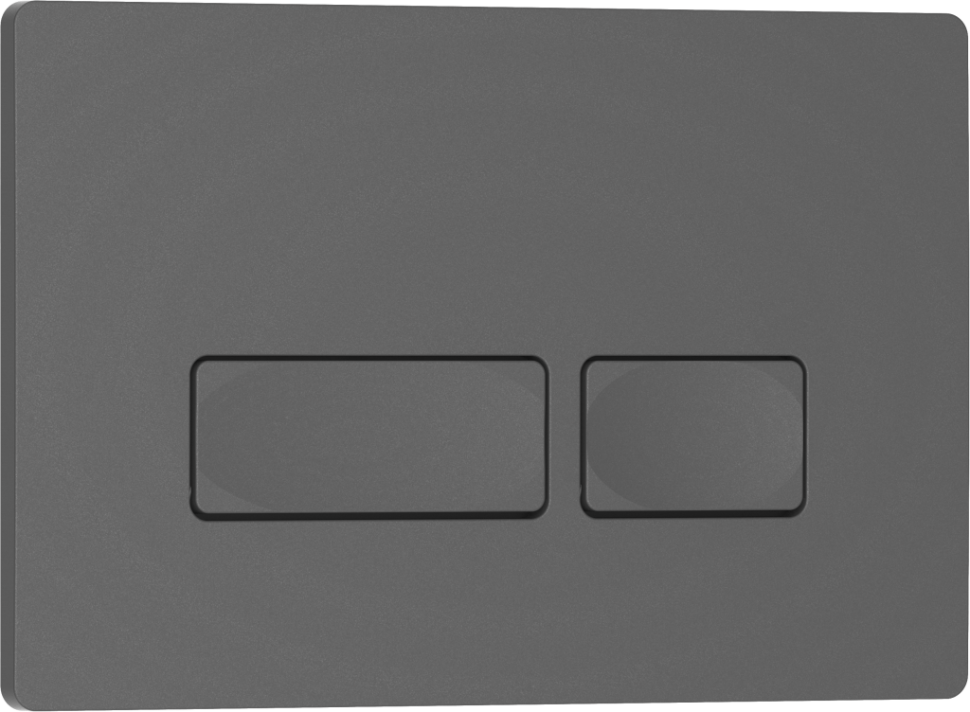 Комплект 2в1 IBERICA BLANCA инсталляция SILENCIO, кнопка смыва ESTI-R серый матовый (IB001.218)