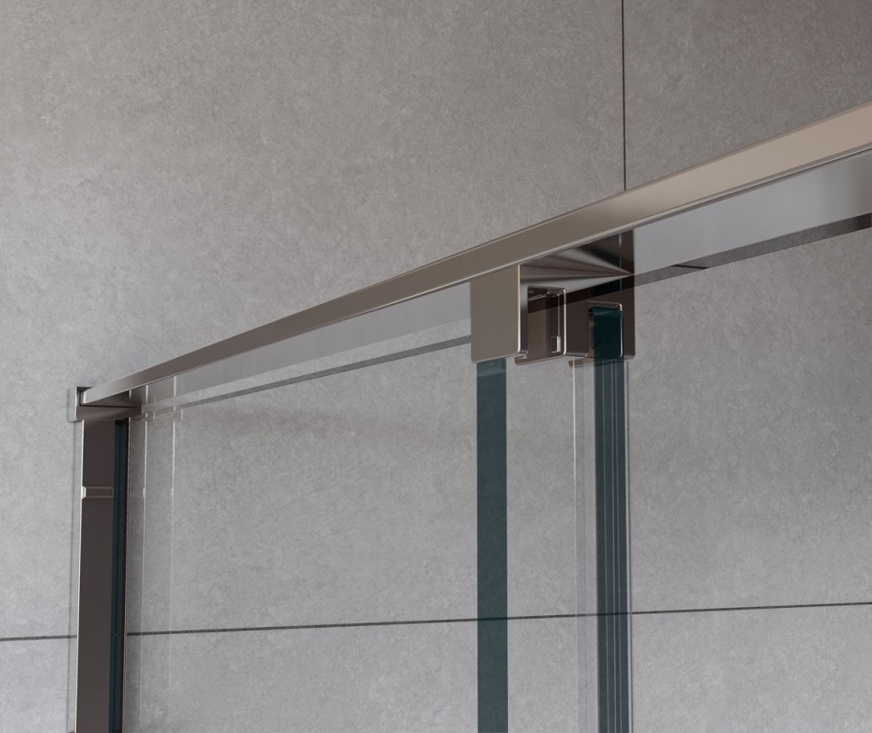Душевой уголок Arno VSR-1A9015CL, 1500*900, хром, стекло прозрачное