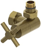 Вентиль 3D правый крест (G 1/2&quot; НР х G 3/4&quot; НГ)