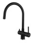 Смеситель для кухни Heller, антрацит, He213218-401(AN), Paulmark