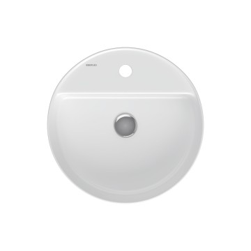 Раковина BERGES Ego SL накладная, ?45 см, с отверстием под смеситель