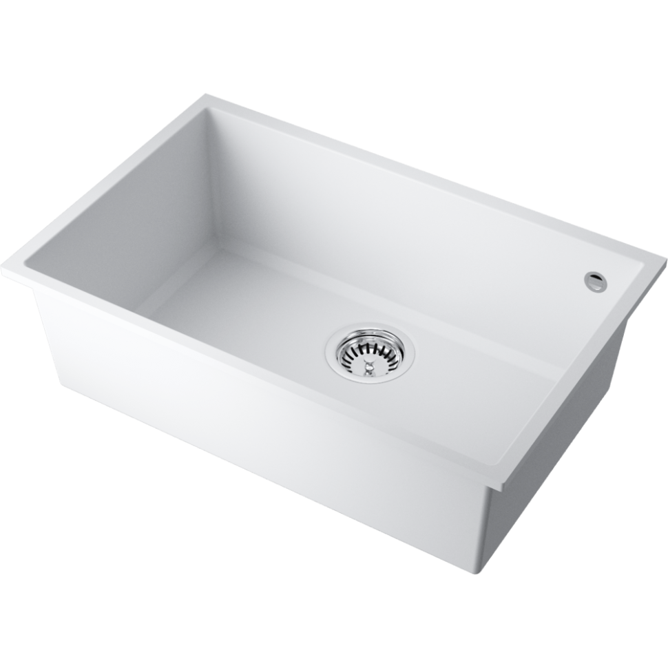 Кухонная мойка Omoikiri Tedori 66-U-WH Tetogranit/белый