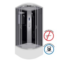 Душевая кабина Niagara Classic NG-2507-14P (80х80х215) высокий поддон(40см),стекло тонированное,4 места