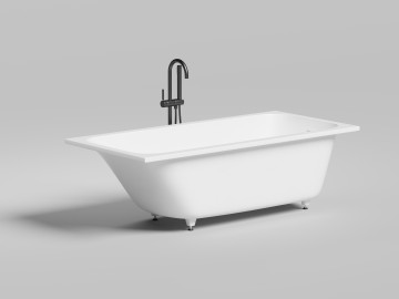 Ванна встраиваемая ORLANDA KIT 170x80 покраска по RAL полностью S-Sense Глянцевое