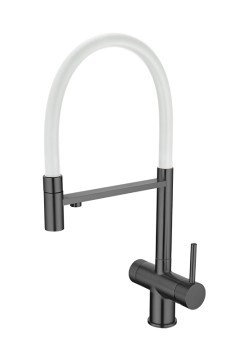 Смеситель EMAR EC-7024WHT ЕС - 7024WHT PVD Dark