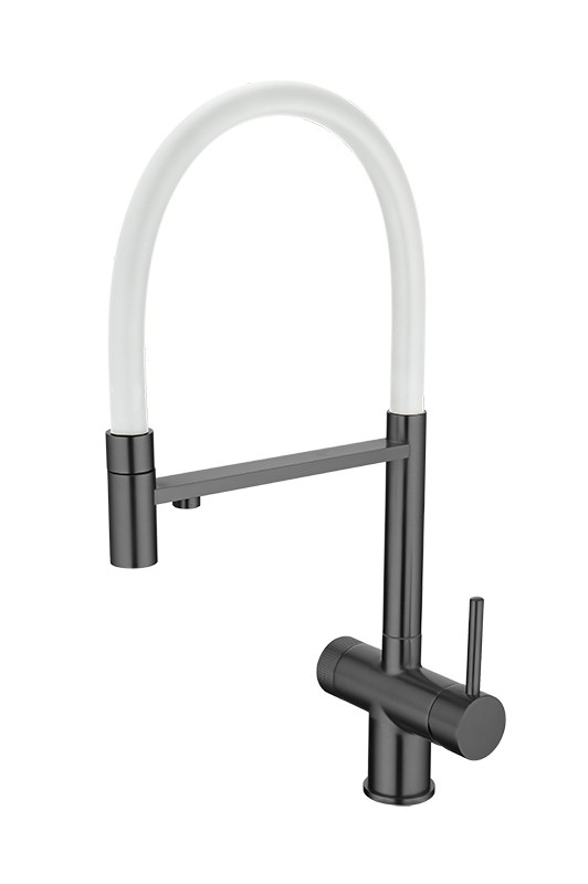 Смеситель EMAR EC-7024WHT ЕС - 7024WHT PVD Dark