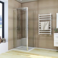 Душевой угол Veconi Rovigo RV-026, 800х1000х1950, хром, стекло прозрачное New