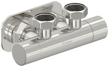 Вентиль угловой EU50 (2 х G 3/4" НГ х G 3/4" НГ)