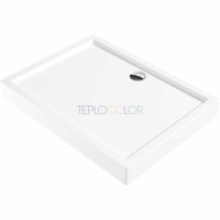 Акриловый душевой поддон, прямоугольный, 100x90 см