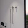 Полотенцесушитель электрический ABBER Charme AH4002BST сталь брашированная