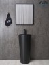 Раковина Gid Nb131bm 81120 накладная черная матовая 40x40x84