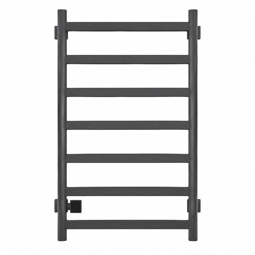 Полотенцесушитель электрический Оттимо Куадро 1750080GRR5EN 50*80 диммер R, графит