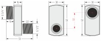 Эксцентрик e 32 мм (G 1/2&quot; НР х G 3/4&quot; НР)