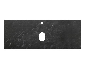 Столешница из керамогранита BelBagno KEP-120-MNO Marmo Nero Opaco