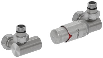 Автоматический терморегулятор 3D правый (G 1/2" НР х G 3/4" НГ)
