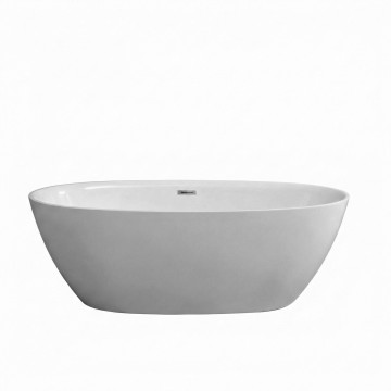 Ванна отдельностоящая Grossman Classic GR-2403M (150х78х58) цвет белый матовый,1 место