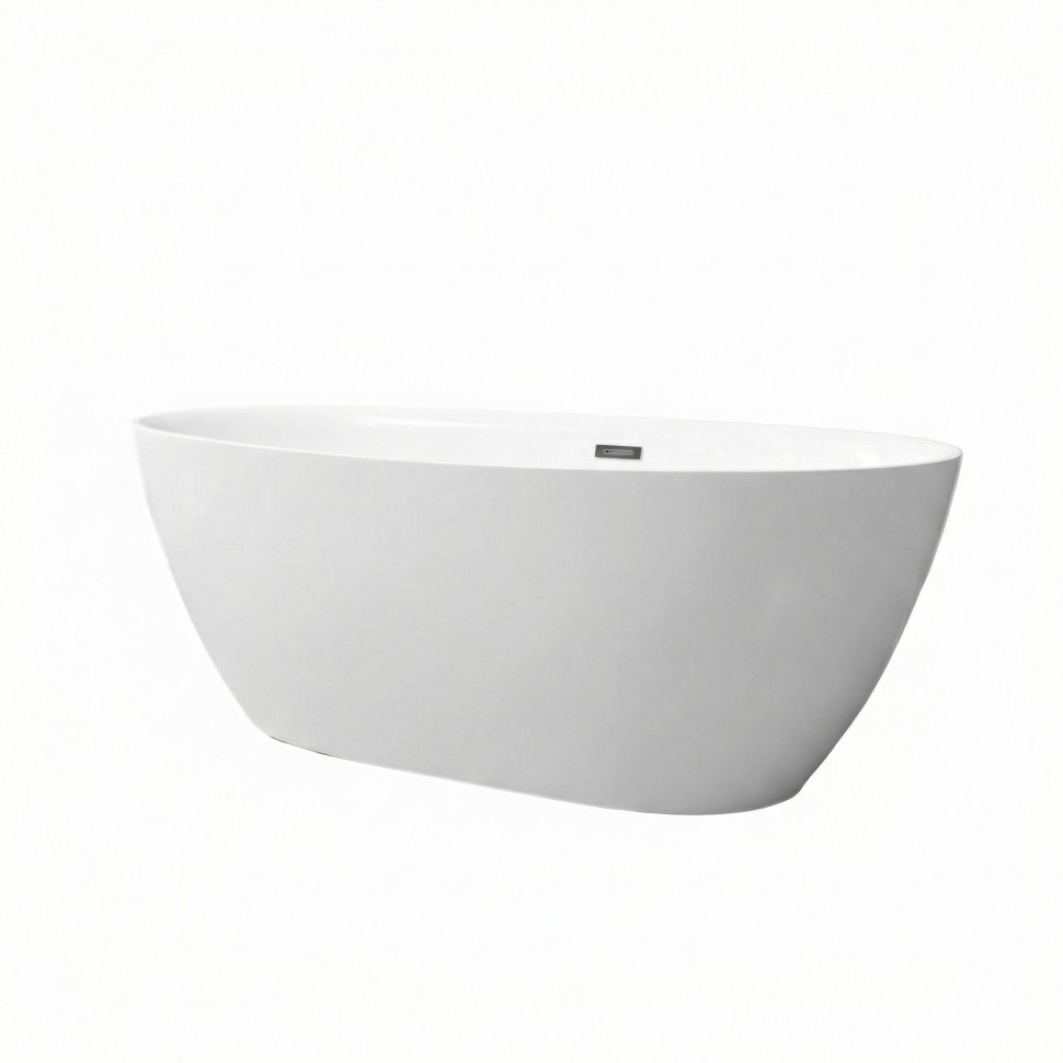 Ванна отдельностоящая Grossman Classic GR-2403M (150х78х58) цвет белый матовый,1 место