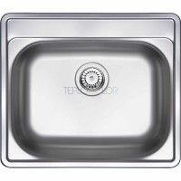 Стальная мойка, 1-чаша