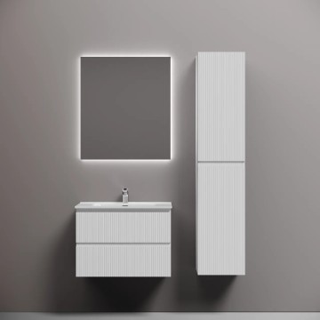 Тумба подвесная SANCOS Snob T 690х445х500, c двумя ящиками оснащенными доводчиками, Bianco, арт.SNT70W