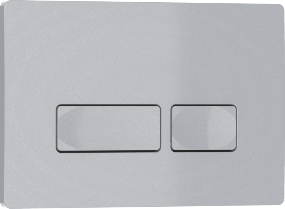 Комплект 2в1 IBERICA BLANCA инсталляция SILENCIO, кнопка смыва ESTI-R хром матовый (IB001.214)