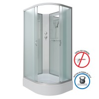Душевая кабина Niagara Classic NG-33084-14LBK (100х80х200) средний поддон(26см),стекло матовое,4 места