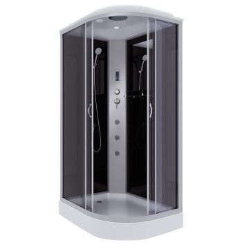 Душевая кабина Niagara Classic NG-3512-14LF (120х80х215) низкий поддон(13см),стекло тонированное,3 места