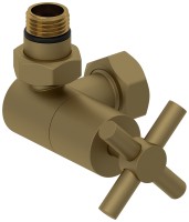 Вентиль 3D левый крест (G 1/2&quot; НР х G 3/4&quot; НГ)