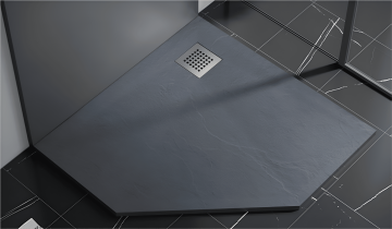 Душевой поддон трапеция STONE TRAY-G