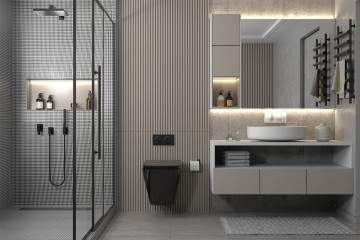 Комплект подвесной унитаз ABBER Rechteck AC1201MB черный матовый с инсталляцией AC0105 и кнопкой AC0120MMG золото матовое