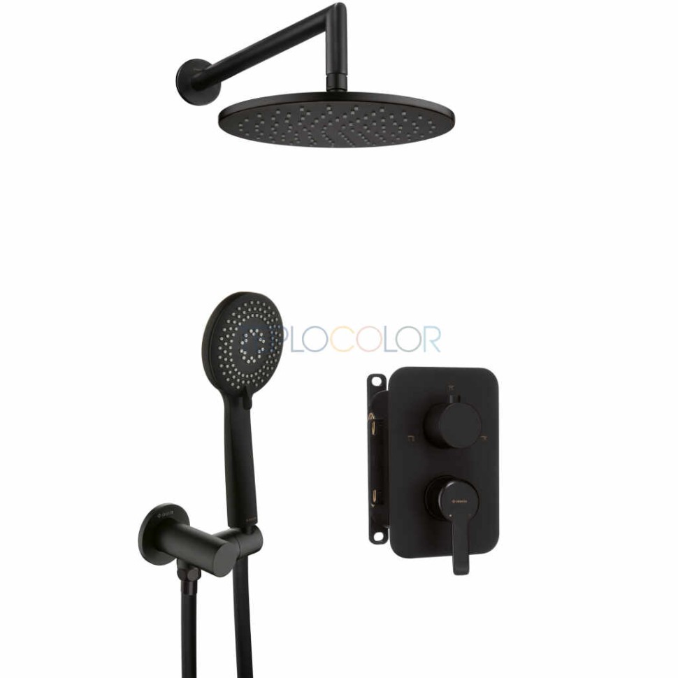 Набор для душа скрытого монтажа, со смешивающим BOXом