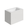 Тумба 800x490x540 для монтажа с мебельной раковиной 80 см OVAL, CUBO