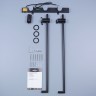 Полотенцесушитель электрический ABBER Charme AH4002MB черный матовый