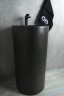 Раковина Gid Nb135bg 81109 накладная черная графит 45x45x85