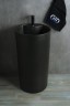 Раковина Gid Nb135bg 81109 накладная черная графит 45x45x85
