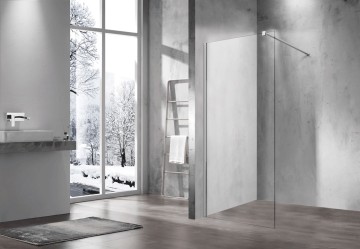 Душевая перегородка Волк-Ин (Walk-In) VSW-1H900CL, 900*2000, хром, стекло прозрачное