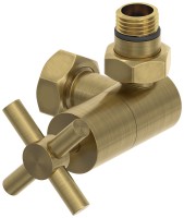 Вентиль 3D правый крест (G 1/2&quot; НР х G 3/4&quot; НГ)