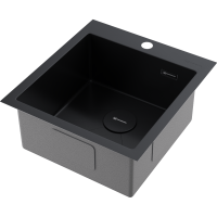 Кухонная мойка Omoikiri Akisame 46-GB нерж. сталь/графит