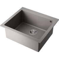 Кухонная мойка Omoikiri Bosen 57-GR Tetogranit/leningrad grey