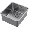 Кухонная мойка Omoikiri Omi 37-U/I Ultra-IN нерж. сталь/нержавеющая сталь