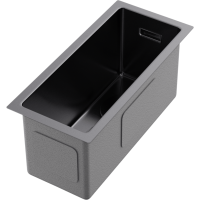 Кухонная мойка Omoikiri Taki 20-U/IF-GM нерж. сталь/вороненая сталь