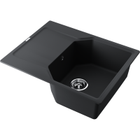 Кухонная мойка Omoikiri Yonaka 65-BL Artgranit/черный