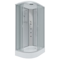 Душевая кабина Niagara Classic NG-3312-14RG (120х80х215) низкий поддон(13см),стекло матовое,3 места