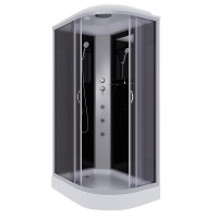 Душевая кабина Niagara Classic NG-3512-14LG (120х80х215) низкий поддон(13см),стекло тонированное,3 места