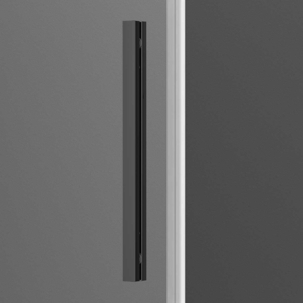 Душевой уголок Soft VSS-3SO100CLGM, 1000*1000, вороненая сталь, стекло прозрачное