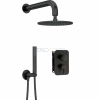 Набор для душа скрытого монтажа, со смешивающим BOXом - с верхним душем