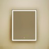 Зеркальный шкаф для ванной комнаты SANCOS Mirror 590x150х740 мм, с LED подсветкой, цвет дуб чарльстон, арт. MI60ECH