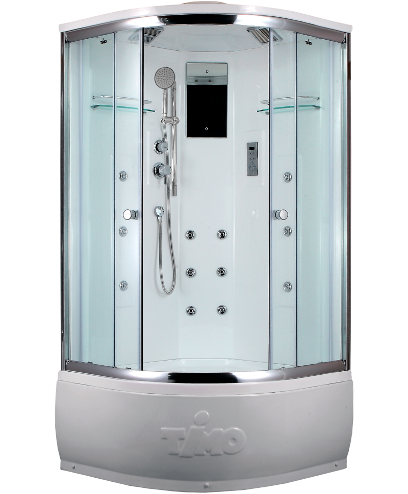 Timo Lux T-7790 душевая кабина 90*90*220, турецкая баня хамам