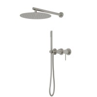 Душевой комплект Groove VSFW-4G01BN встраиваемый, 2 режима, 30см верх душ, брашированный никель
